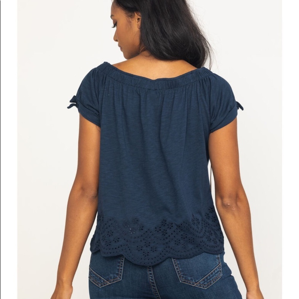 Ariat Callie on/off shoulders shirt - Picture 4 of 4
